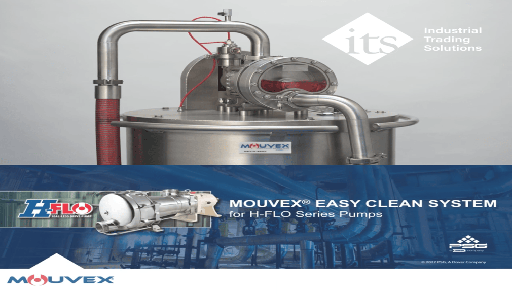Improve Your Pump's Clean-In-Place Operations with the Mouvex Easy ...